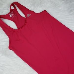 Adidas Tech-fit Running Tank Top Pink